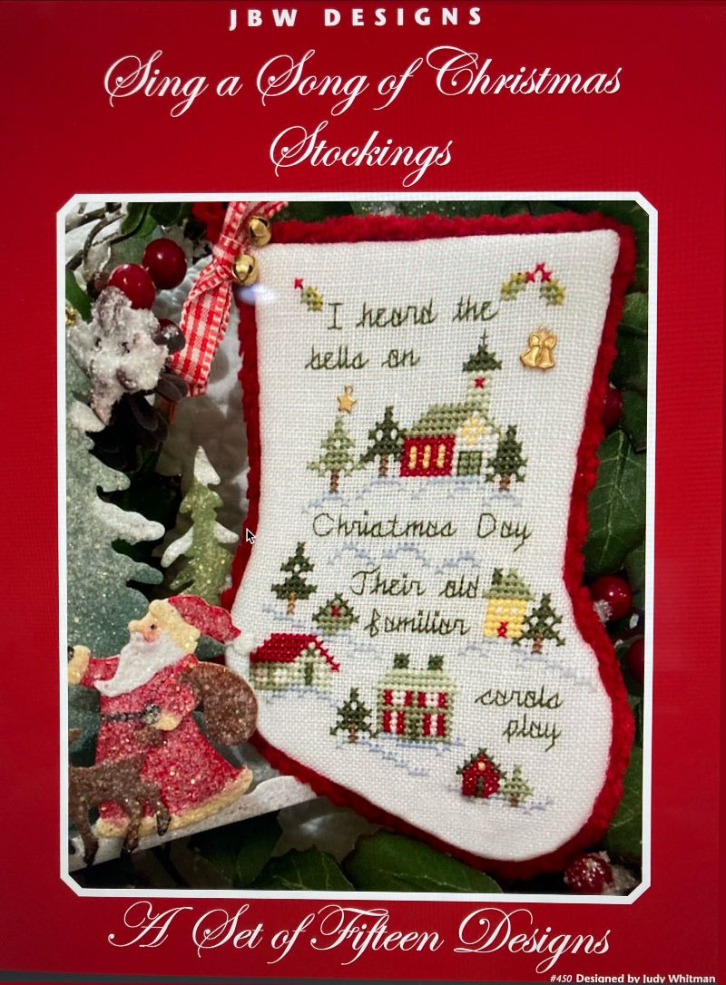 Sing a Song of Christmas Stockings Collection ~ A Set of Fifteen Designs