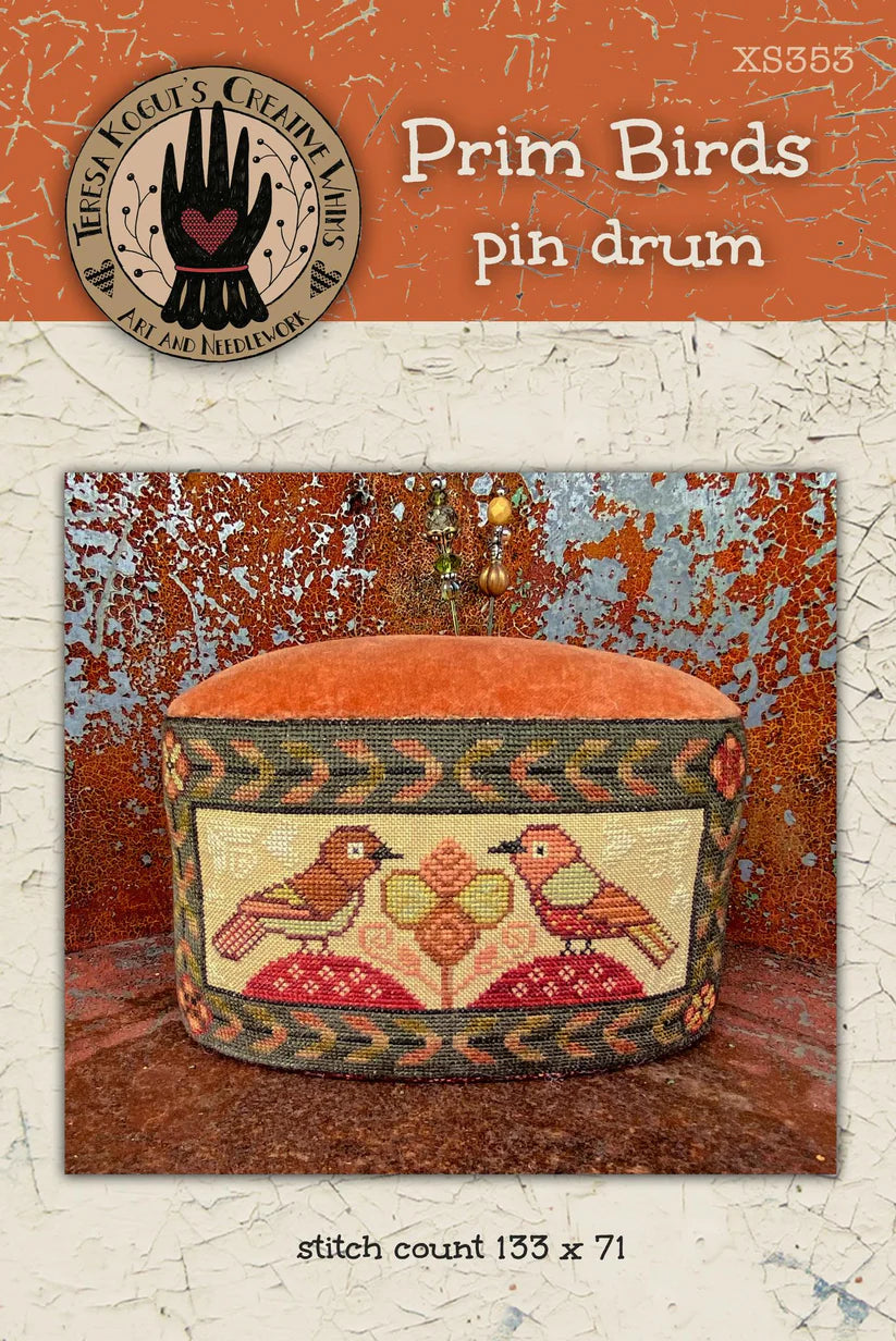 Prim Birds Pin Drum ~ (PRE-ORDER TODAY)