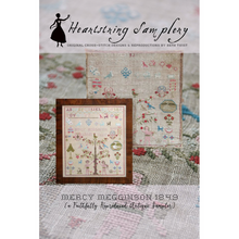 Load image into Gallery viewer, Mercy Megginson 1849 Sampler
