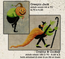 Load image into Gallery viewer, Fabulous Monsters Series #3 ~ Creepin&#39; Jack and Crabby &amp; Cookey
